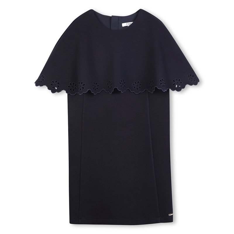 Chlo Kids Short Sleeved Dress|Navy|4 Years|6 Years|8 Years|10 Years|12 Years|14 Years