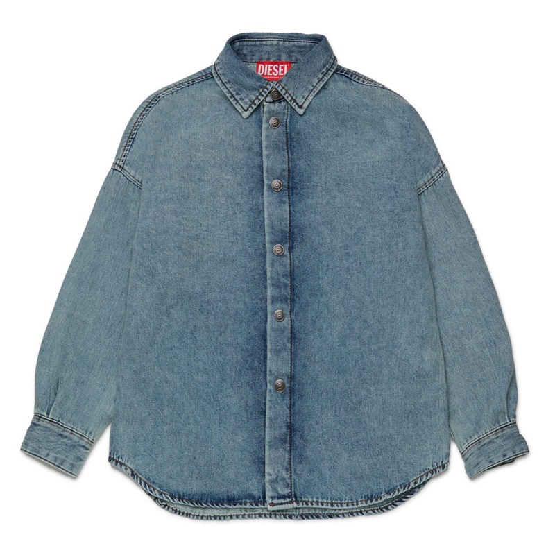 Diesel Kids Denim Shirt|Indigo|12 Years|14 Years|16 Years