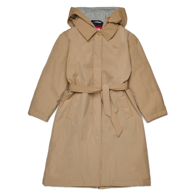 Diesel Kids Hooded Trench Coat