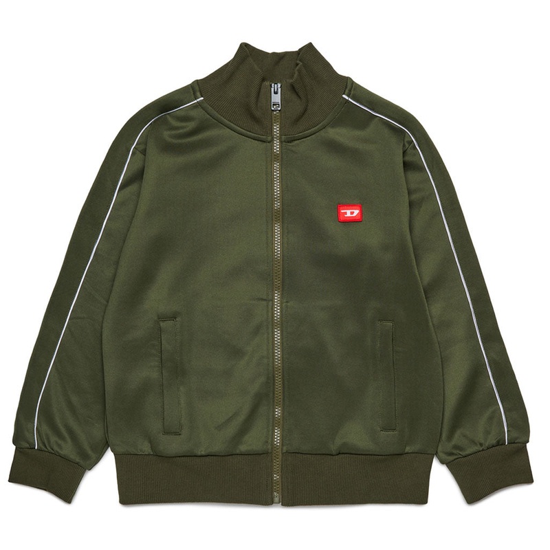 Diesel Kids Tracksuit Jacket|Khaki|12 Years|14 Years|16 Years