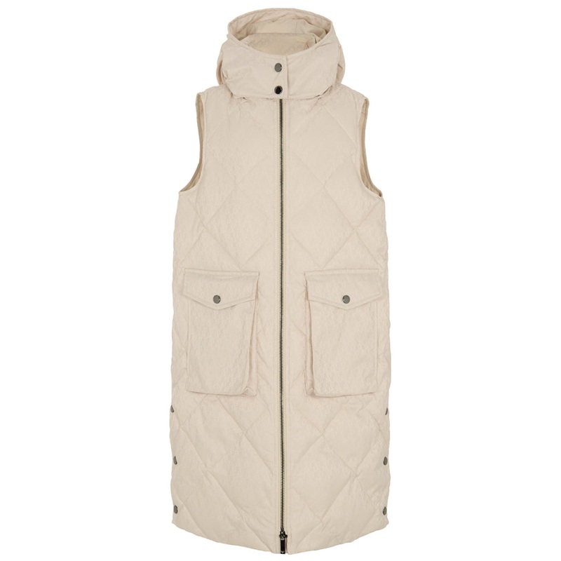 Emporio Armani Junior All-Over Jacquard Coat