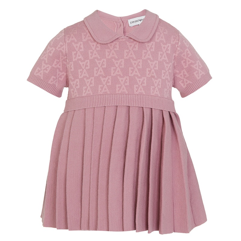 Emporio Armani Junior All-Over Logo Dress