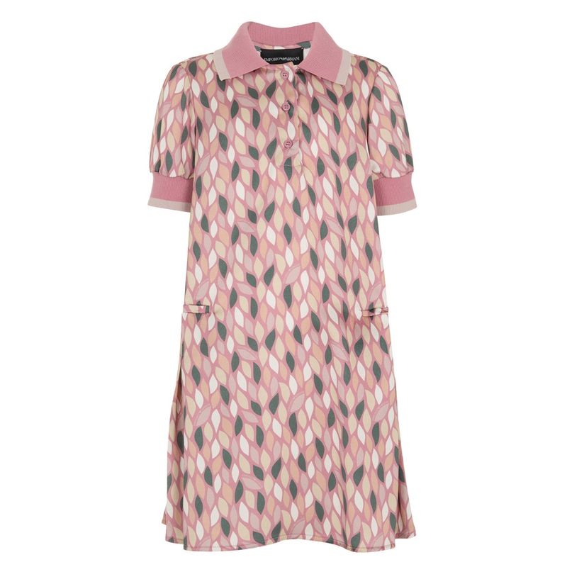 Emporio Armani Junior All-Over Print Dress