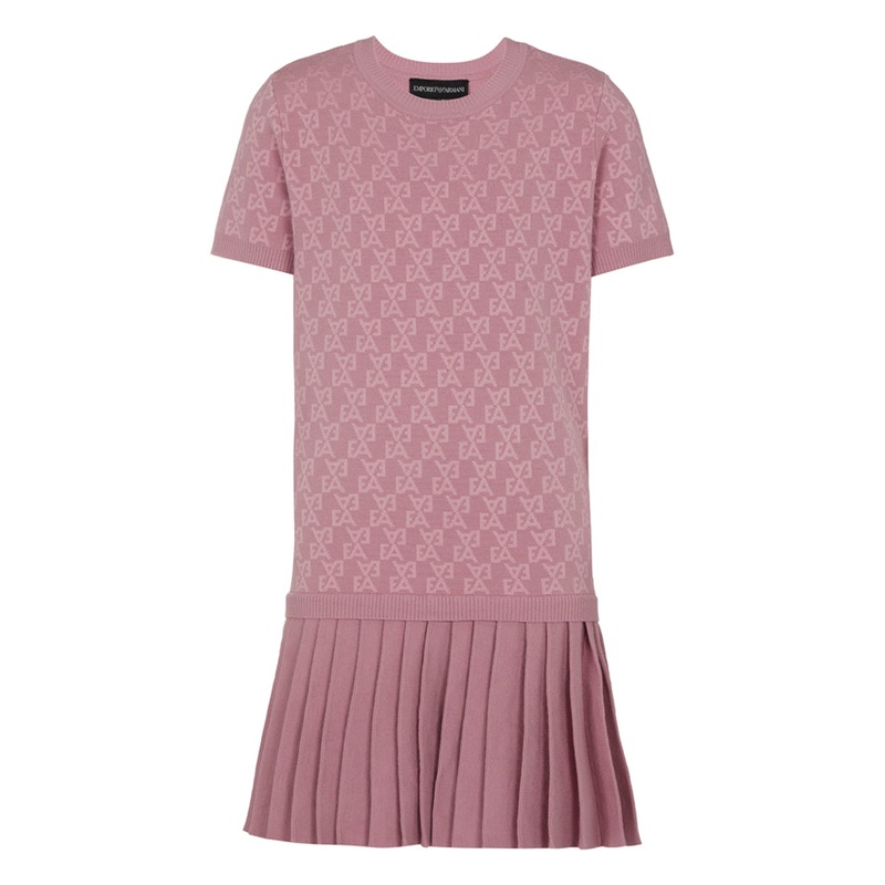 Emporio Armani Junior Knit Logo Dress
