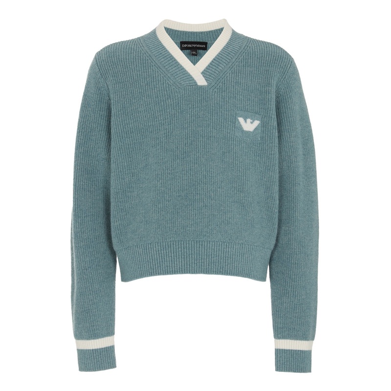 Emporio Armani Junior Logo Pullover