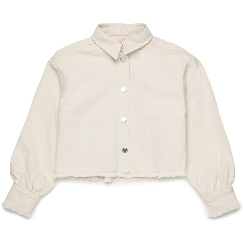 MAX&Co. Kids Cropped Shirt|Ivory|12 Years|14 Years|16 Years