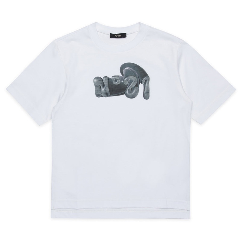 N21 Kids Graphic T-shirt|White|12 Years|14 Years|16 Years