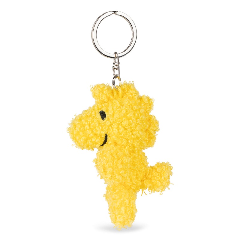 Bon Ton Toys x Peanuts Woodstock ECO Tiny Teddy Yellow Keychain 7cm