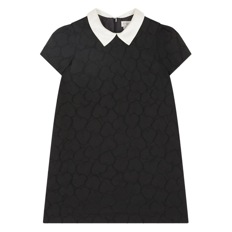 Bonpoint Jadey Dress|Black|4 Years|6 Years|8 Years|10 Years|12 Years|14 Years