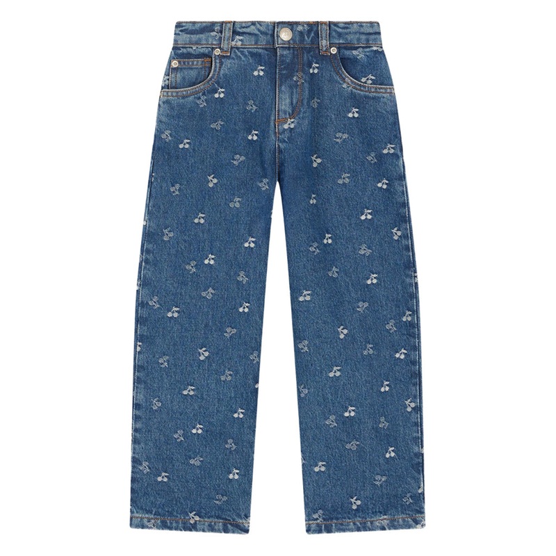 Bonpoint Jasmina Trousers|Indigo|4 Years|6 Years|8 Years|10 Years|12 Years|14 Years