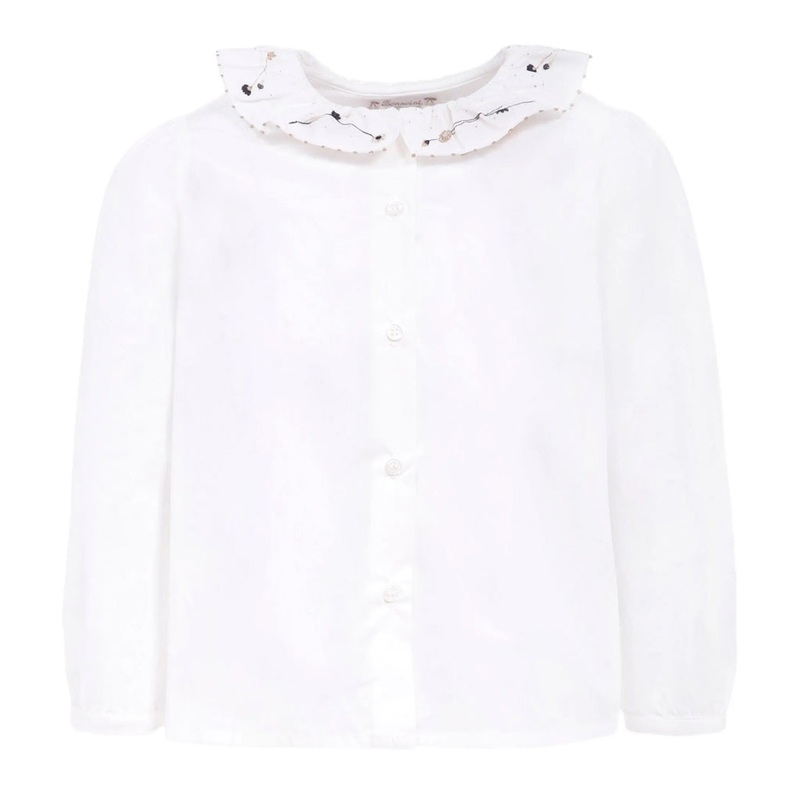 Bonpoint Jora Blouse|Ivory|4 Years|6 Years|8 Years|10 Years|12 Years|14 Years