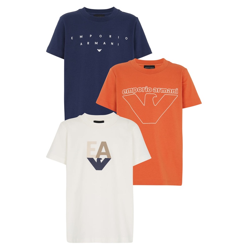 Emporio Armani Junior Set of Three T-shirts