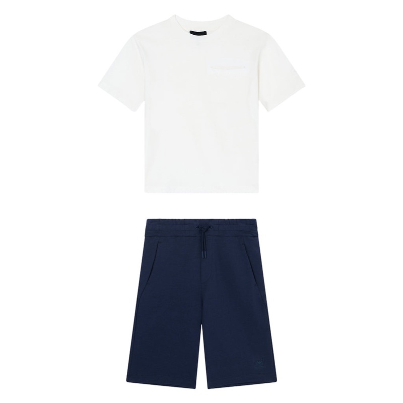 Emporio Armani Junior T-shirt and Shorts Set