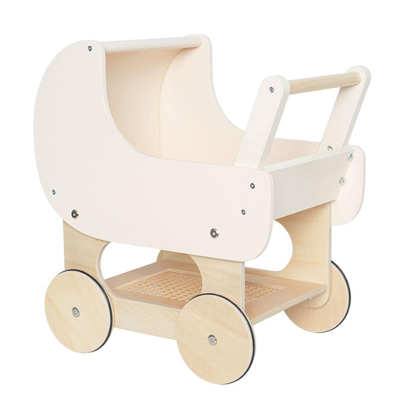 Jabadabado Doll Wagon|White|One-size