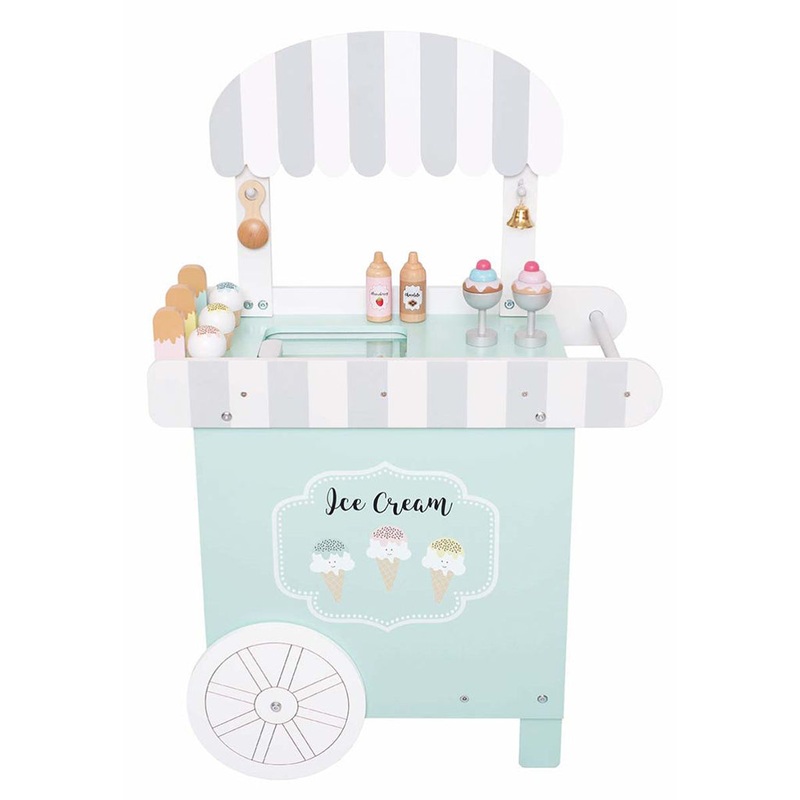 Jabadabado Ice Cream Shop|Light Blue|One-size