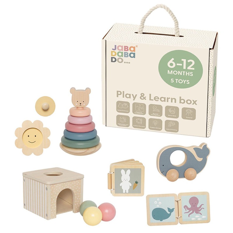 Jabadabado Play and Learn Box (6 to 12 Months)