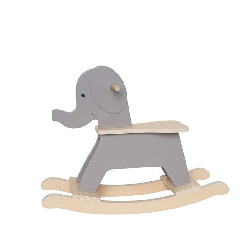 Jabadabado Rocking Elephant|Grey|One-size