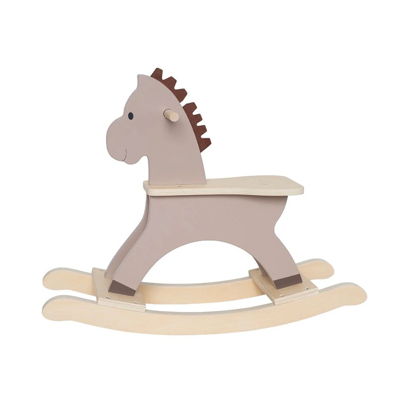 Jabadabado Rocking Horse|Brown|One-size
