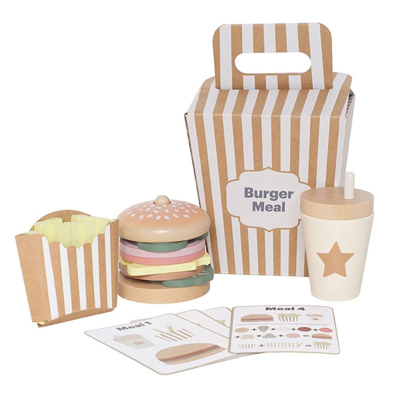 Jabadabado Stacking Burger|Multi-Colored|One-size