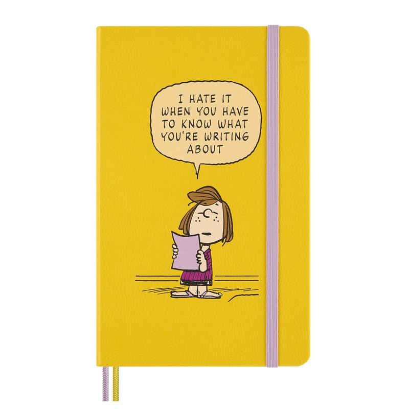 Moleskine x Peanuts Patty Large Ruled Notebook