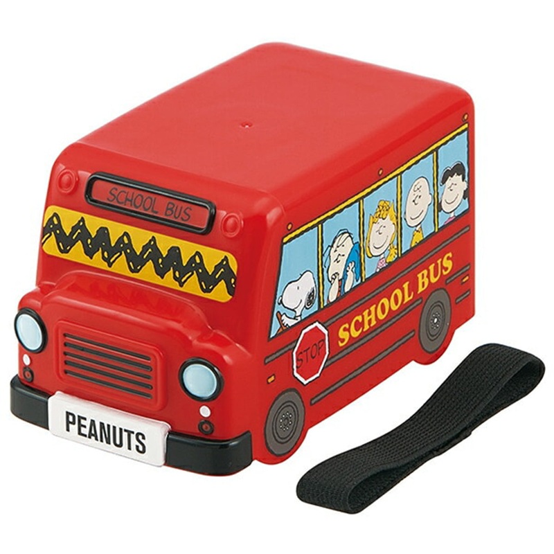 Skater Snoopy Bus Shaped Lunch Box
