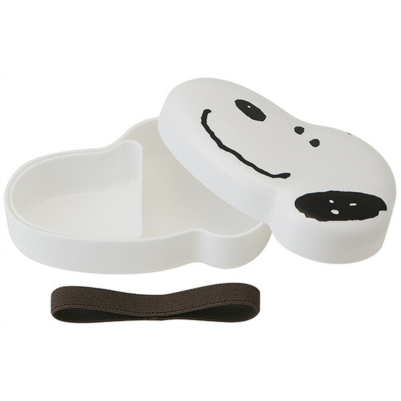 Skater Snoopy D Cut Lunch Box|White|One-size