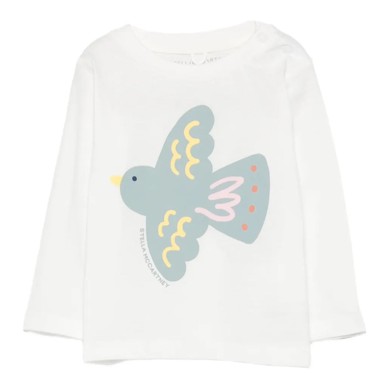 Stella McCartney Kids Bird Print T-shirt