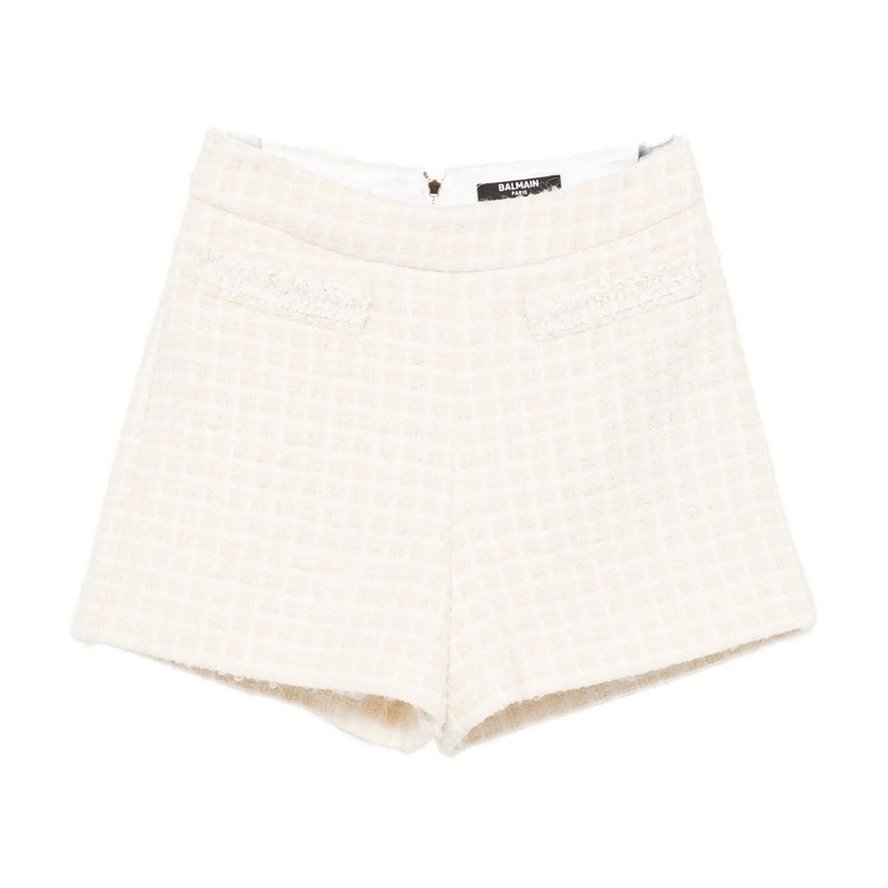 Balmain Kids Suit Shorts|Beige|4 Years|6 Years|8 Years|10 Years|12 Years