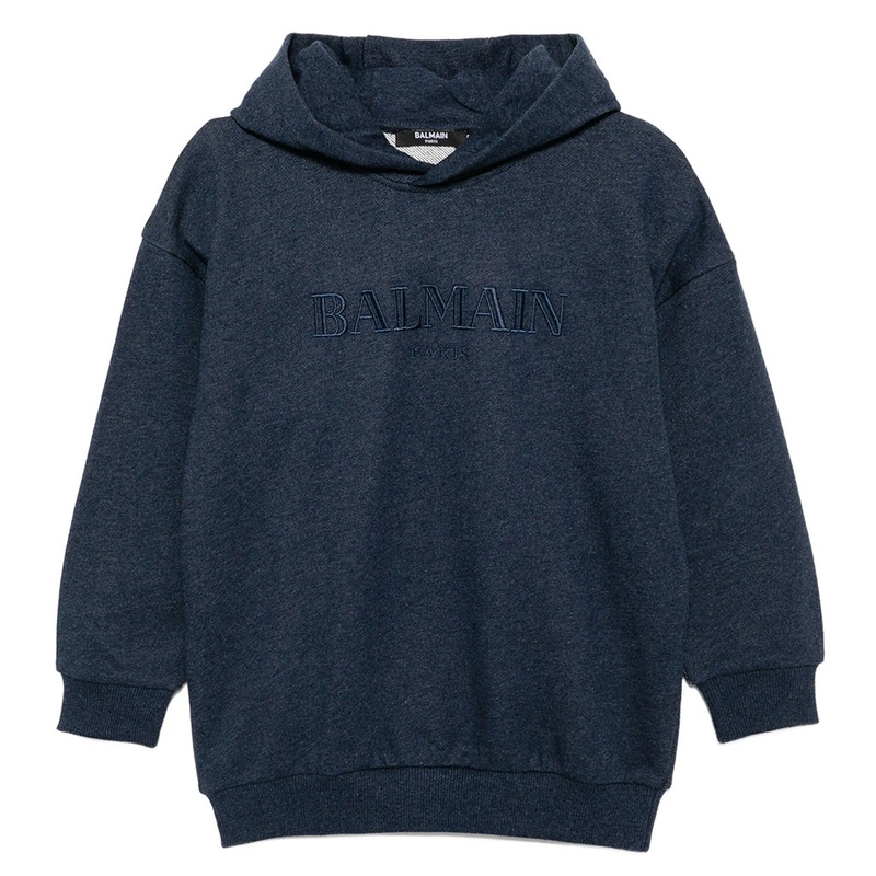 Balmain Kids Sweatshirt|Navy|4 Years|6 Years|8 Years|10 Years|12 Years|14 Years