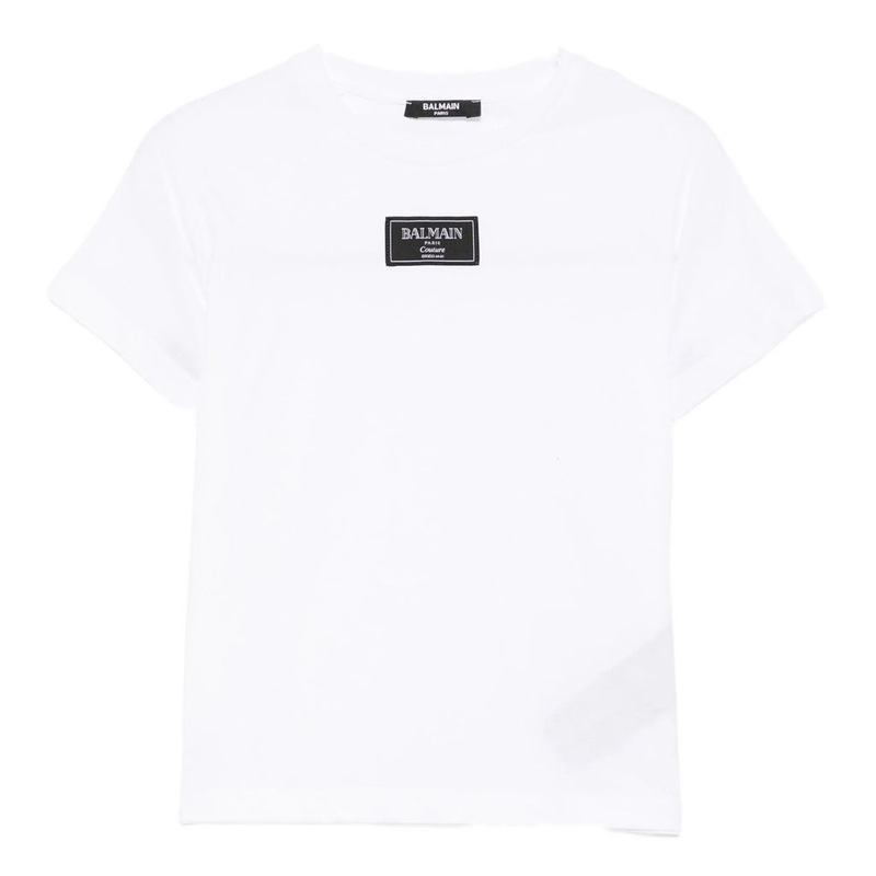 Balmain Kids T-shirt|White|4 Years|6 Years|8 Years|10 Years|12 Years|14 Years