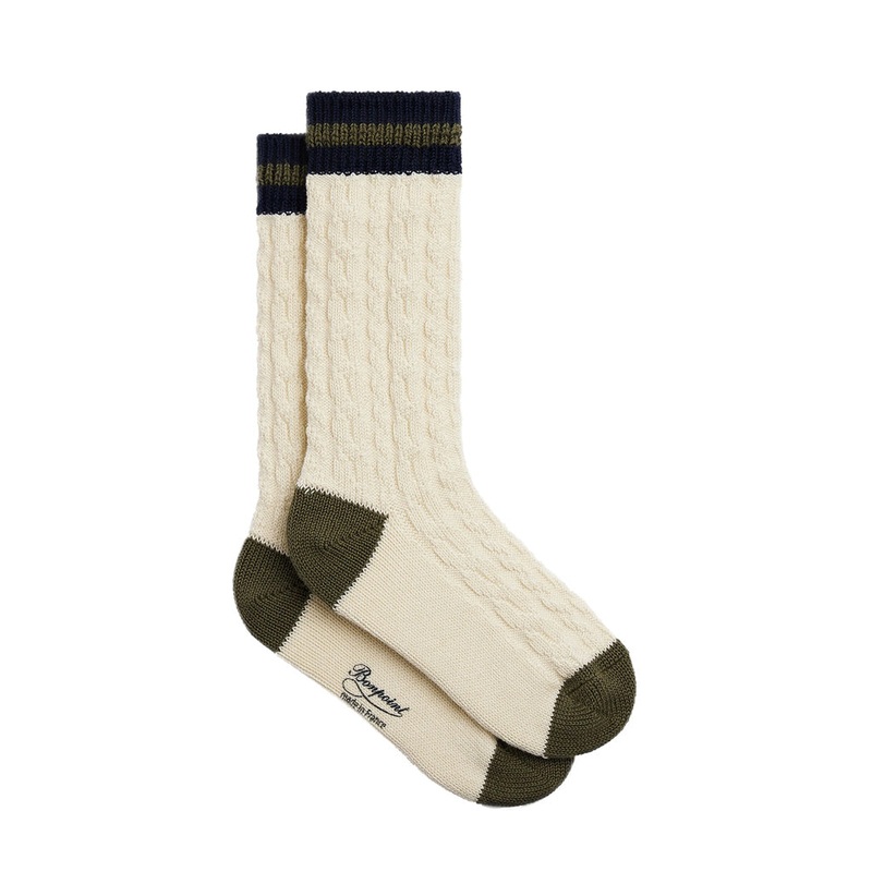 Bonpoint Gamil Socks|Ivory|Size 4 ( 25 - 26 )|Size 5 ( 27 - 30 )|Size 6 ( 31 - 34 )|Size 7 ( 35 - 38 )