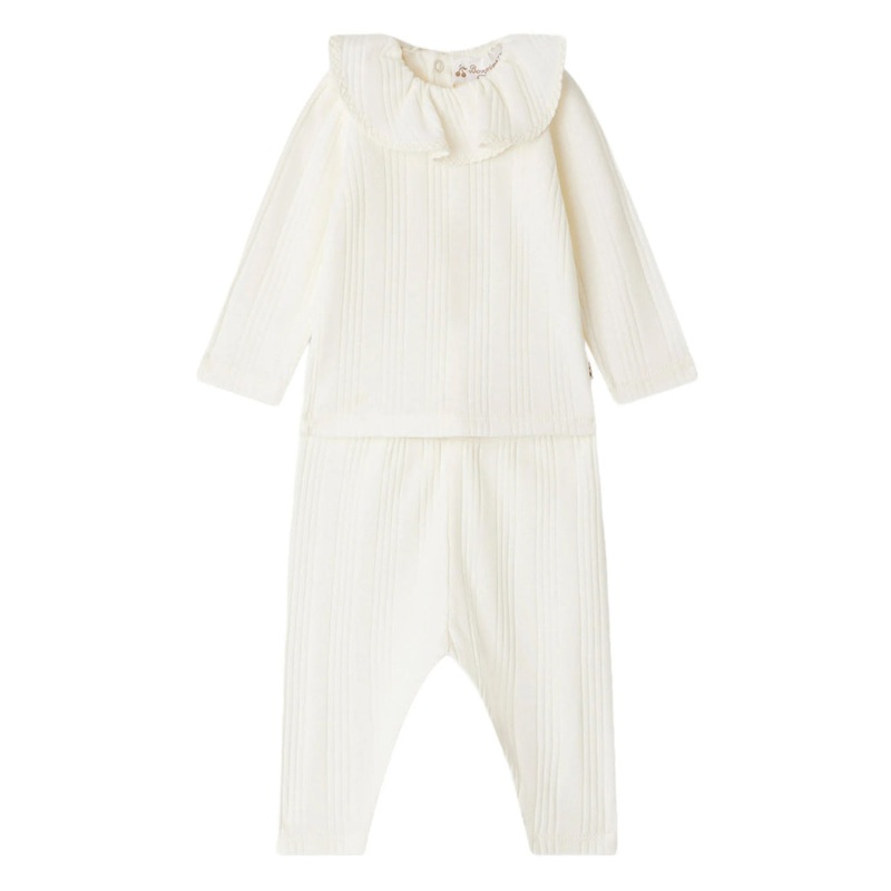 Bonpoint Jelsia Set|Ivory|12 Months|18 Months|2 Years|3 Years