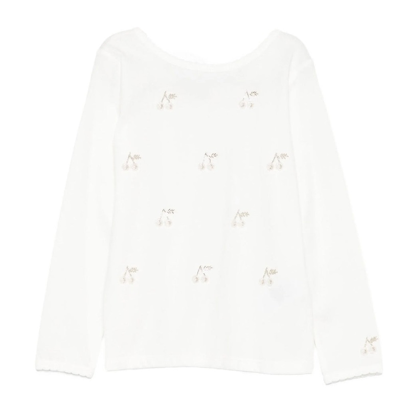 Bonpoint Jibou T-shirt|Ivory|4 Years|6 Years|8 Years|10 Years|12 Years|14 Years