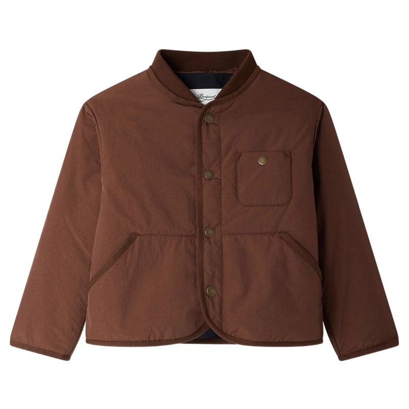 Bonpoint Jules Jacket|Brown|4 Years|6 Years|8 Years|10 Years|12 Years|14 Years