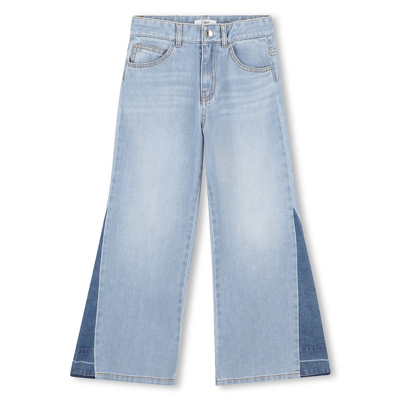 Chlo Kids Denim Trousers|Blue|4 Years|6 Years|8 Years|10 Years|12 Years|14 Years