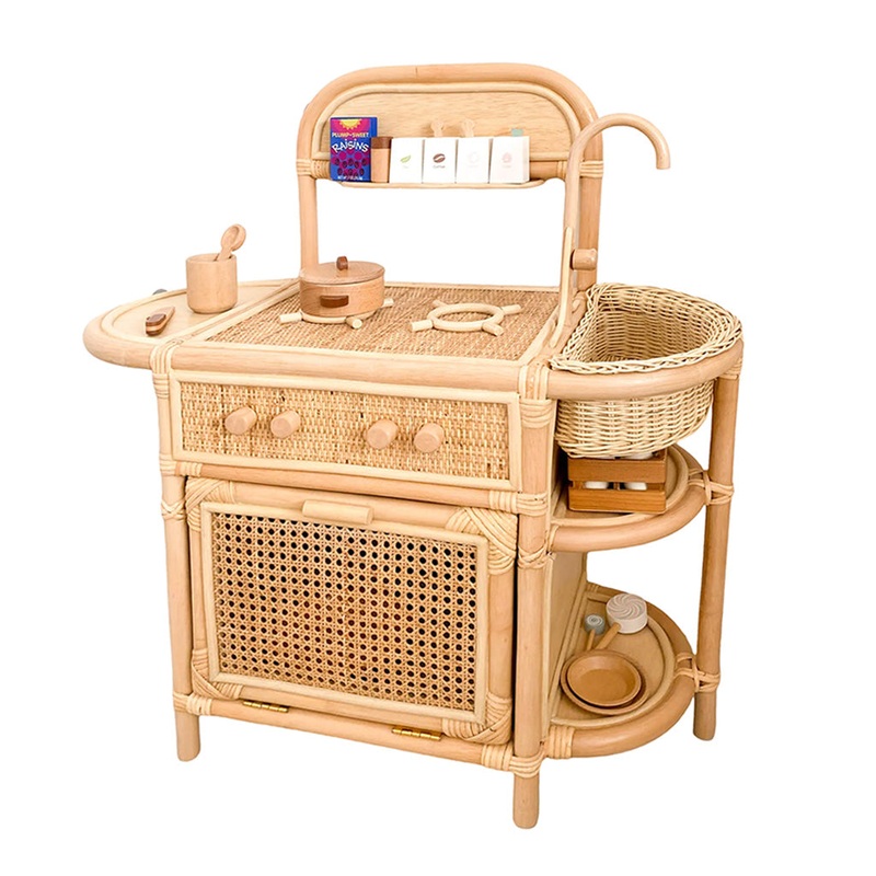 Momiji Dreamer Play Kitchen|Brown|One-size