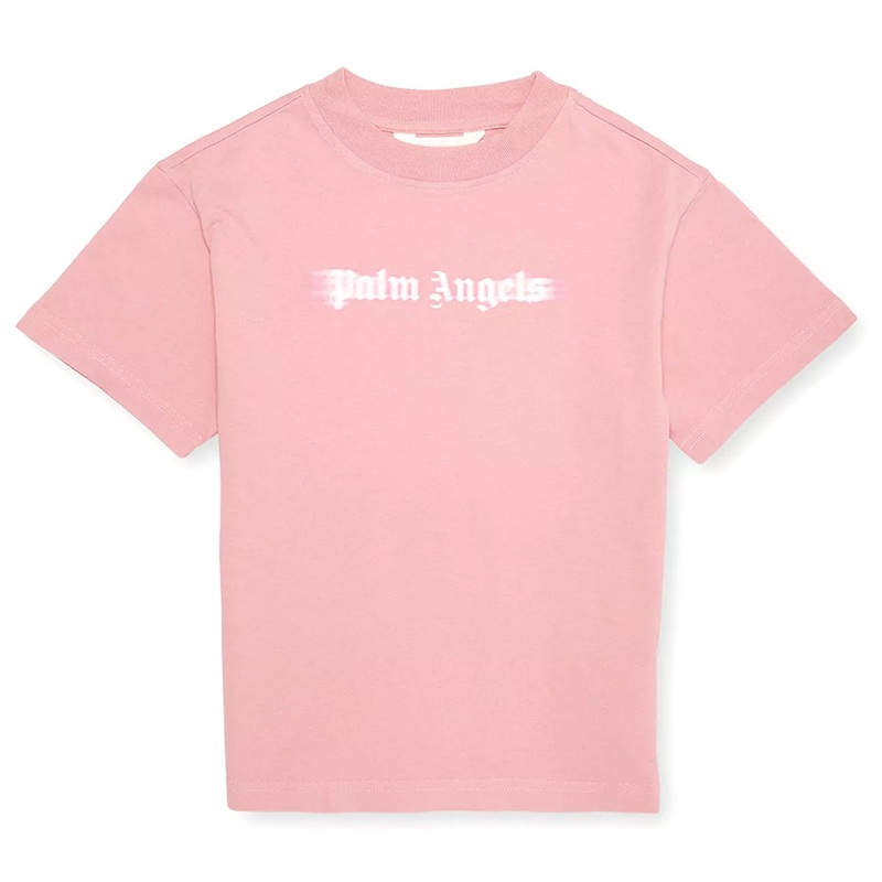 Palm Angels Kids Blurred Logo Regular T-shirt