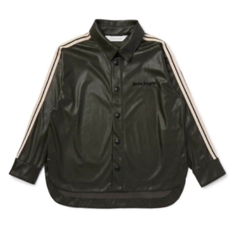 Palm Angels Kids PA Coated Track Shirt