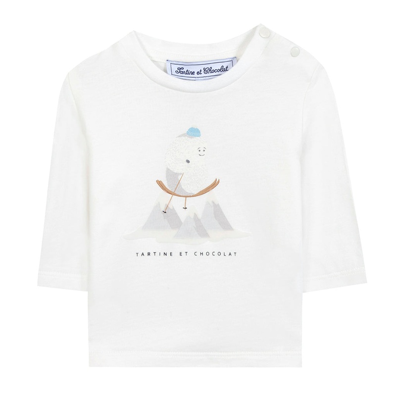 Tartine Et Chocolat Snow Graphic T-shirt