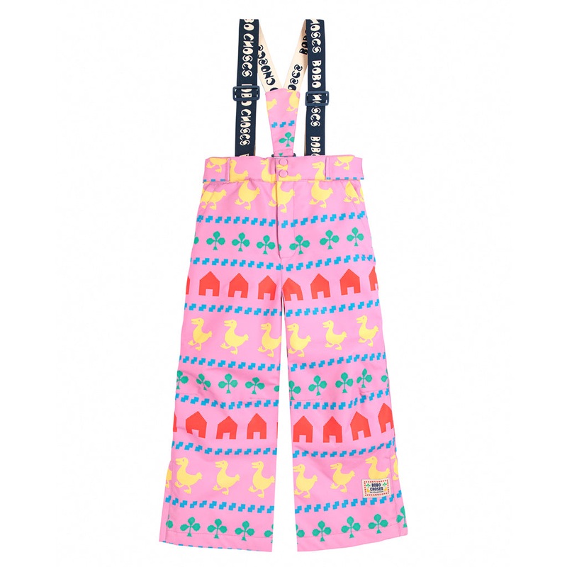 Bobo Choses Farm Ski Pants|Pink|6 Years|8 Years|10 Years|12 Years