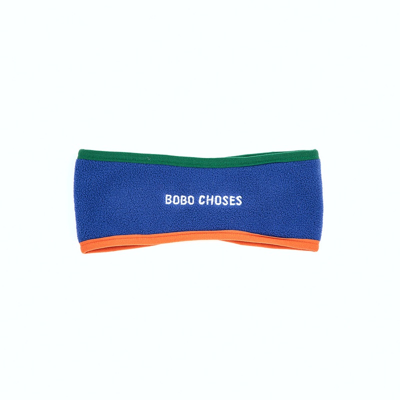 Bobo Choses Fleece Headband|Blue|One-size