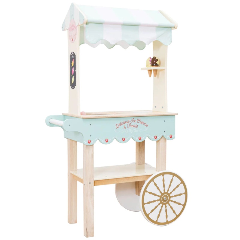Le Toy Van Ice Cream Trolley|Multi-Colored|One-size