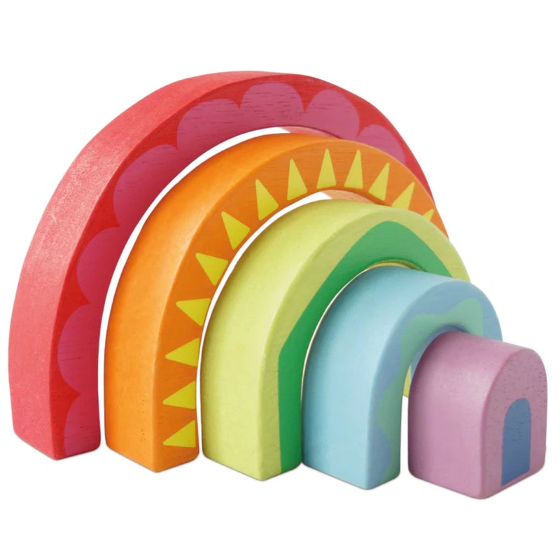 Le Toy Van Rainbow Tunnel|Multi-Colored|One-size