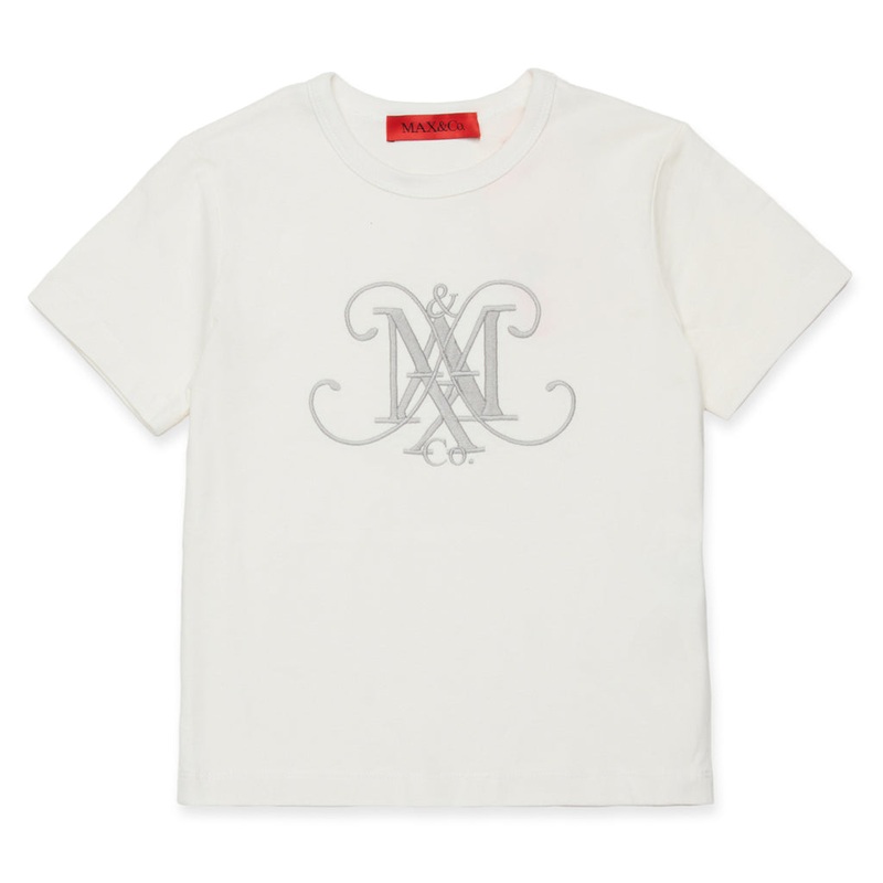 MAX&Co. Kids Logo T-shirt|White|4 Years|6 Years|8 Years|10 Years|12 Years|14 Years|16 Years