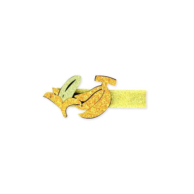Milk x Soda Fruit Hair Clip|Yellow|One-size
