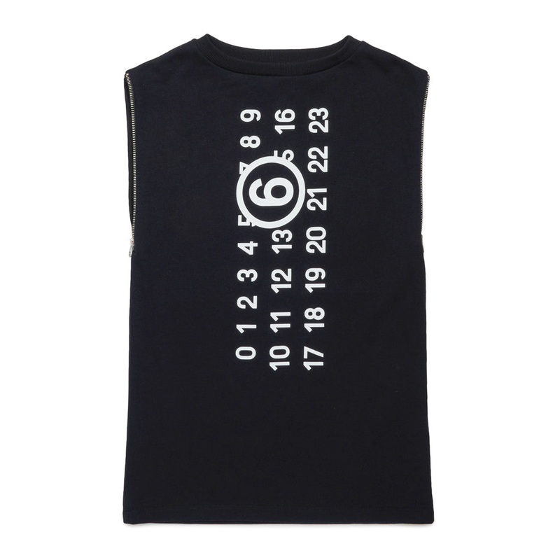MM6 Kids Logo Dress|Black|12 Years|14 Years|16 Years