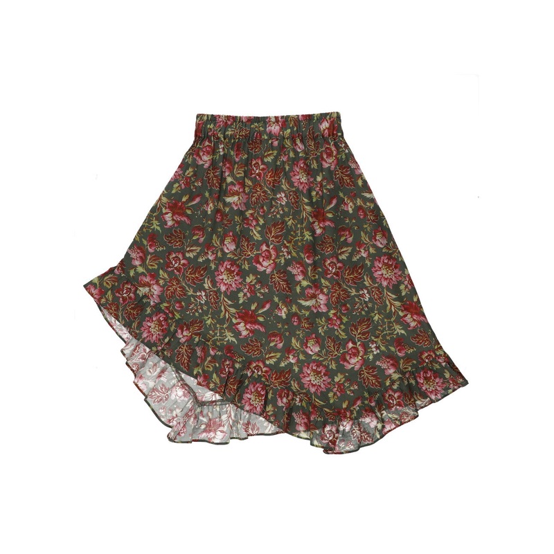 Portia Skirt|Green|6 Years|8 Years|10 Years|12 Years