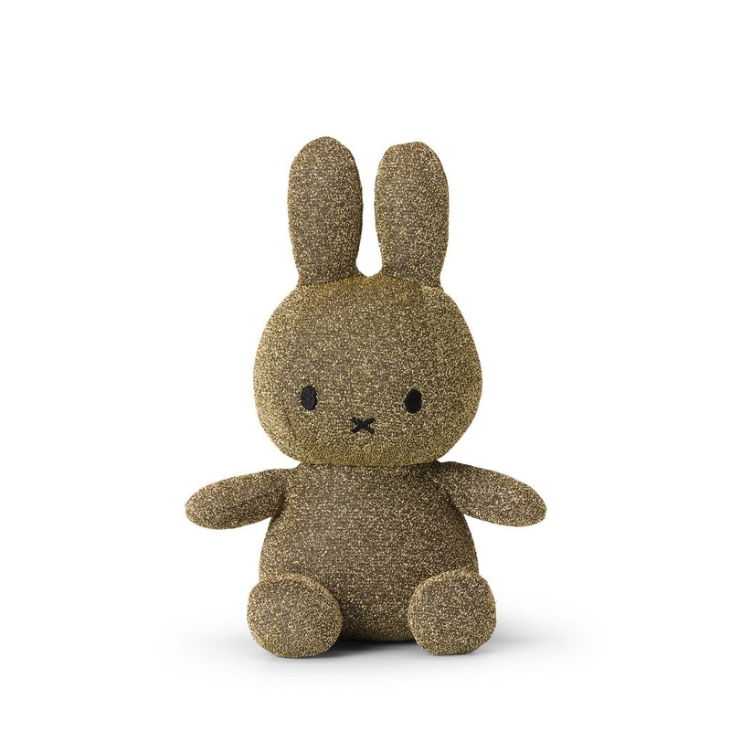 Bon Ton Toys Miffy Sitting Sparkle Gold