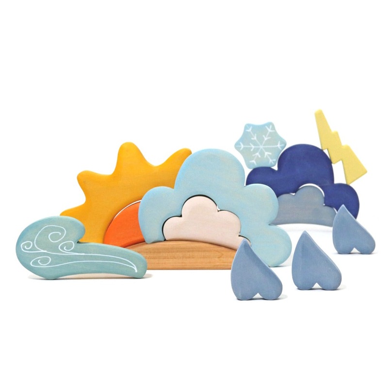 Grimms Building Set Weather|Multi-Colored|One-size