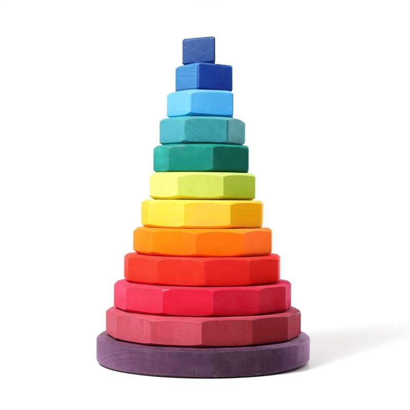 Grimms Large Geometrical Stacking Tower
